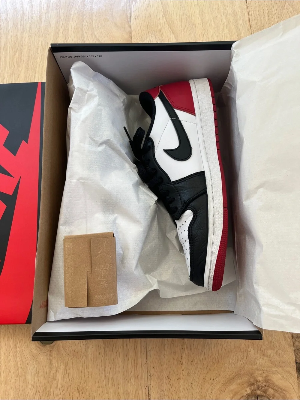 Nike Air Jordan 1 Retro Low OG “Black Toe”